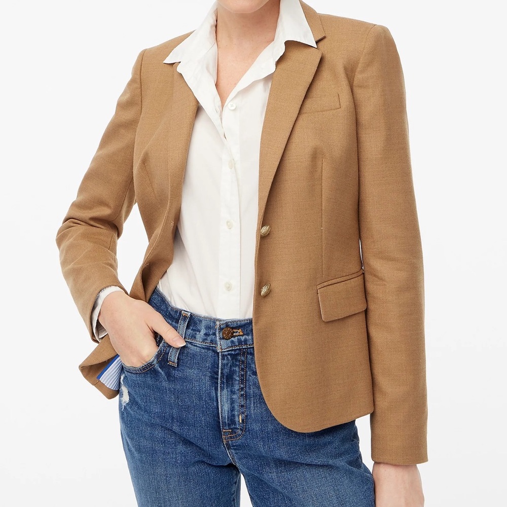 J.Crew Camel Blazer